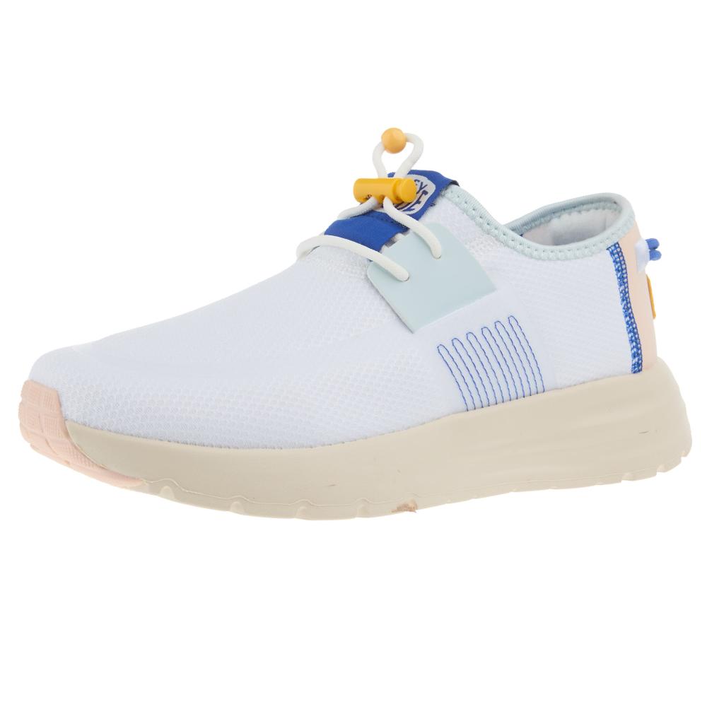 Hey Dude Womens Sirocco W Colorblock White Casual